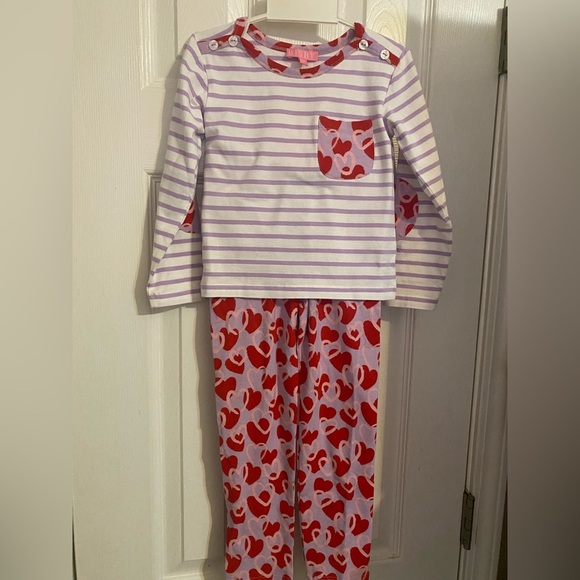 NWT Little English Valentines Outfit - Picture 1 of 10
